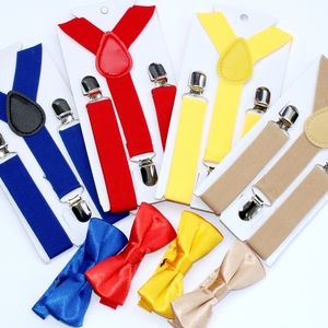 Boys Toddler & Youth suspender and tie set